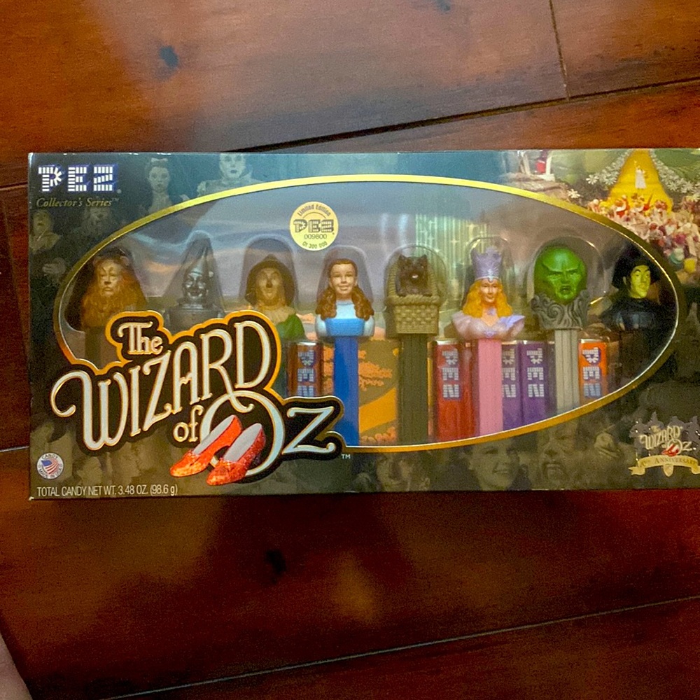 Wizard of Oz Pez set. Limited Edition